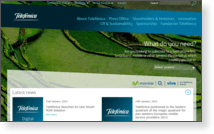 Telefonica De Espana - Site Screenshot